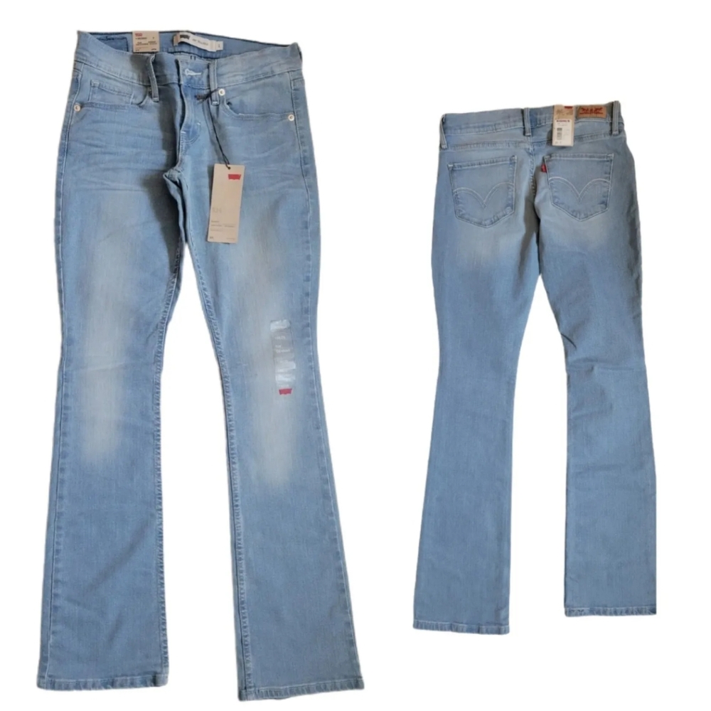 LEVI'S 524 Bootcut Ultra Low Rise Jeans Size 9M/29 ~  BRAND NEW with tags